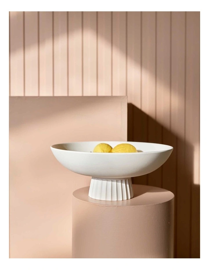 Robert Gordon 32cm Lume Fruit Bowl in White MYER