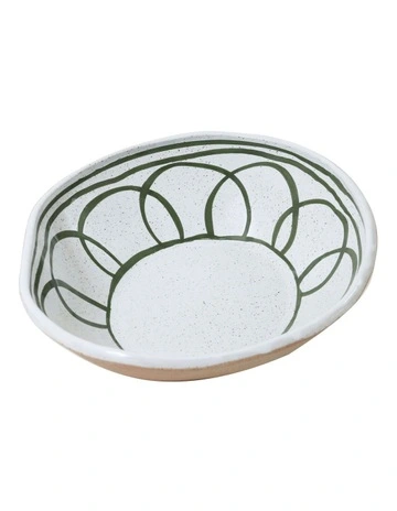 Mediterranean Story Salad Bowl in Olive