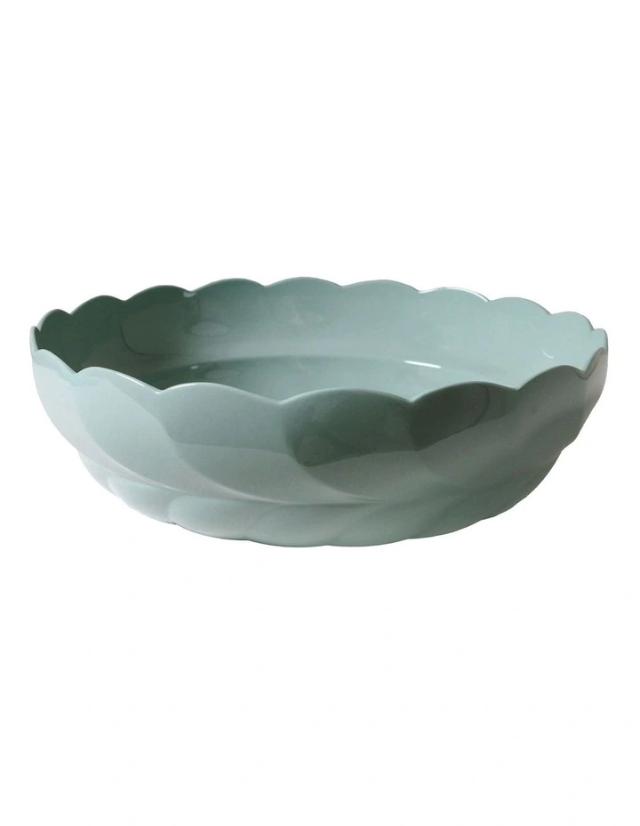 French Bazaar Salad Bowl 28 x 8.5cm in Gum Leaf image 1