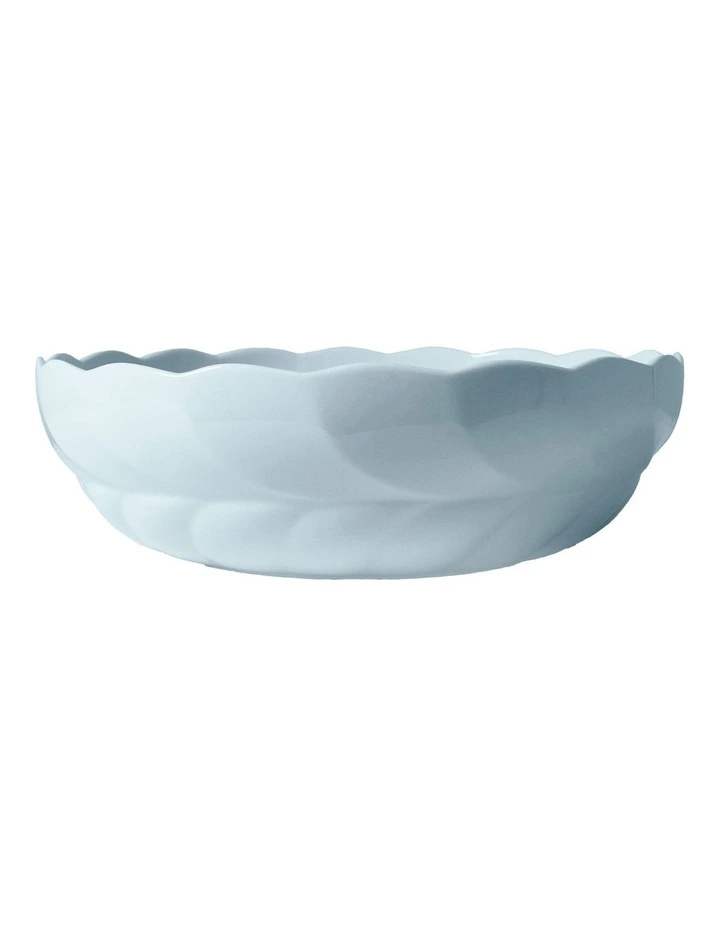 French Bazaar Salad Bowl 28 x 8.5cm in Ice Blue image 3