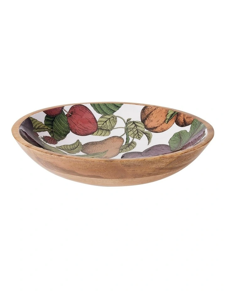 Orchard Salad Bowl 35x7.5cm in Multi image 1