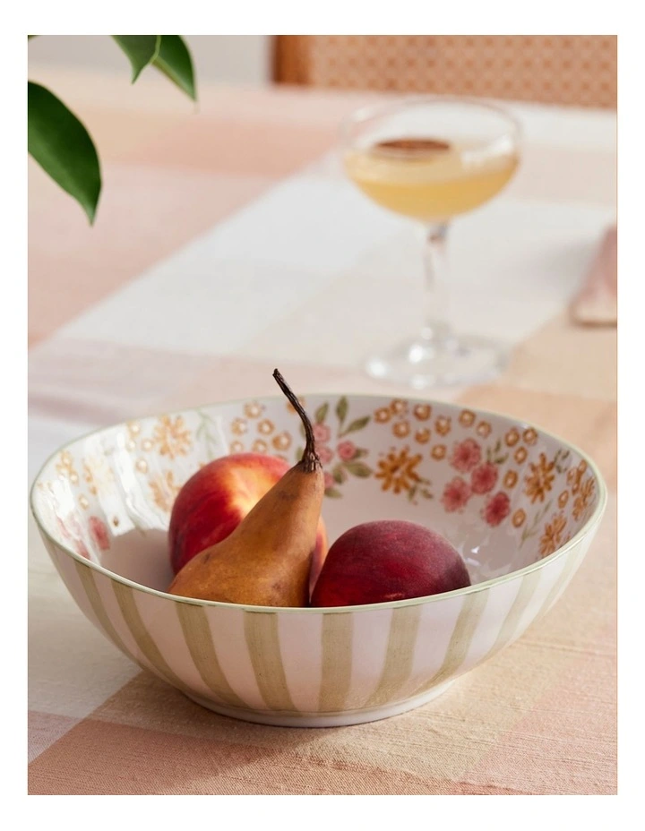 Camille Large Bowl 23.5x7cm in Multi image 2