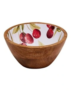 Cherry Small Bowl 15x7cm in Multi