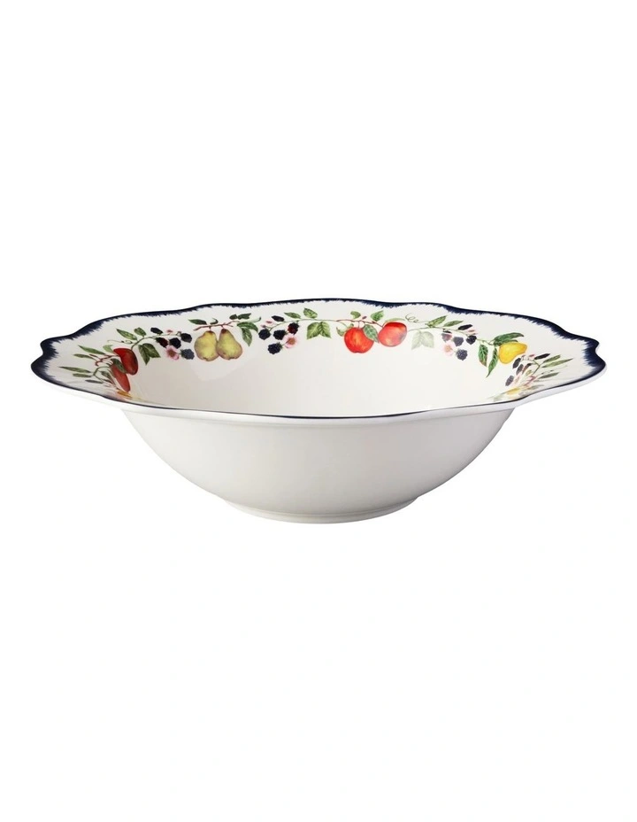 Frutta Scallop Serving Bowl 29x8cm in Multi image 1