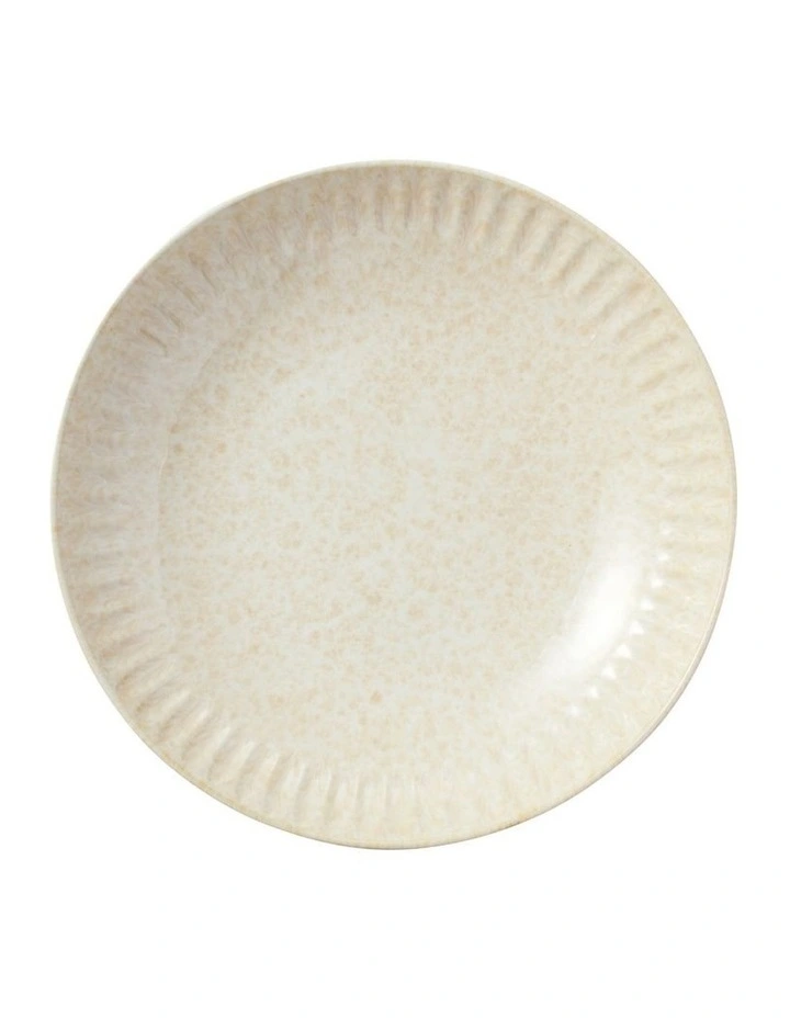 Il Mare Round Embossed Serving Bowl 28x6cm Sand image 3