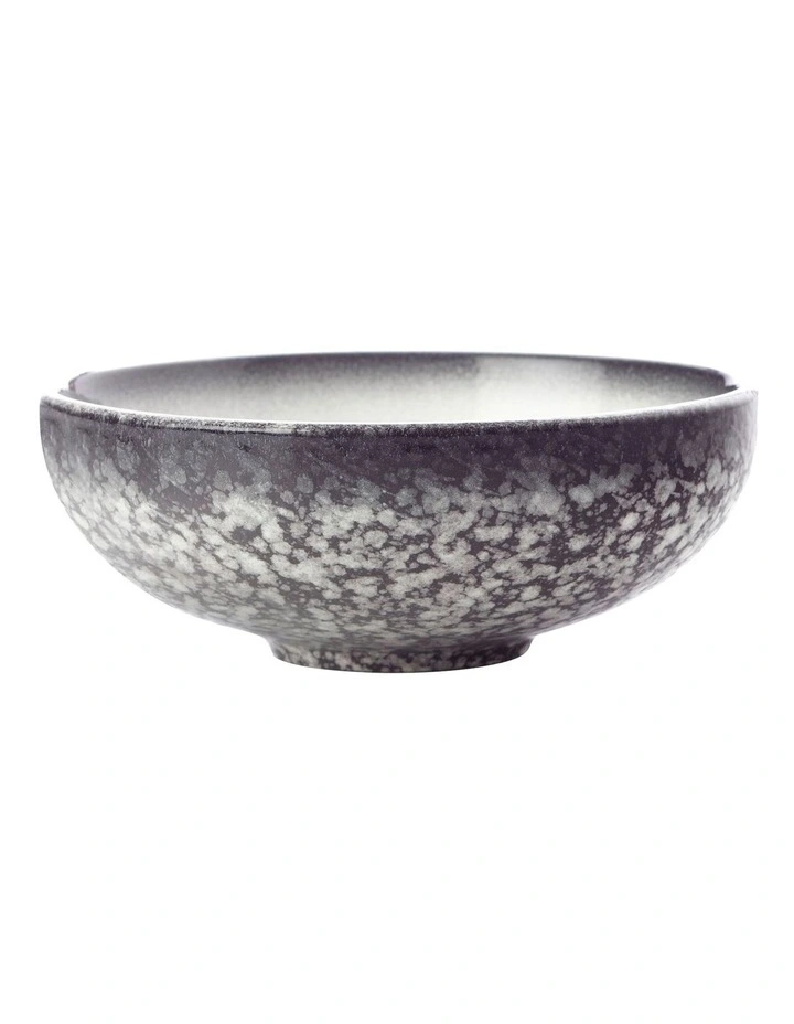 Caviar Granite Coupe Bowl 15.5x6cm in Black image 1