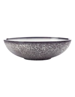 Caviar Granite Serving Bowl 30cm in Black