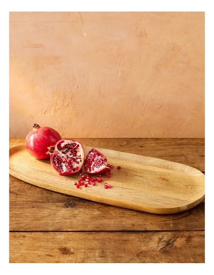 Big Love Serving Board 57 X 25cm in Brown image 2