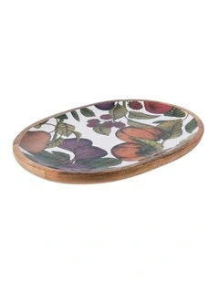 Orchard Oval Platter 40x28x2.5cm in Multi