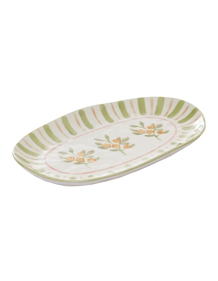 Camille Platter 26.5x16x2 in Multi image 1