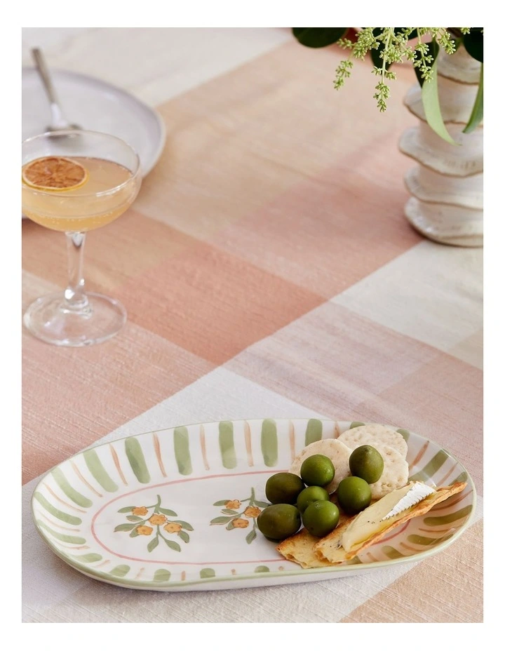 Camille Platter 26.5x16x2 in Multi image 2