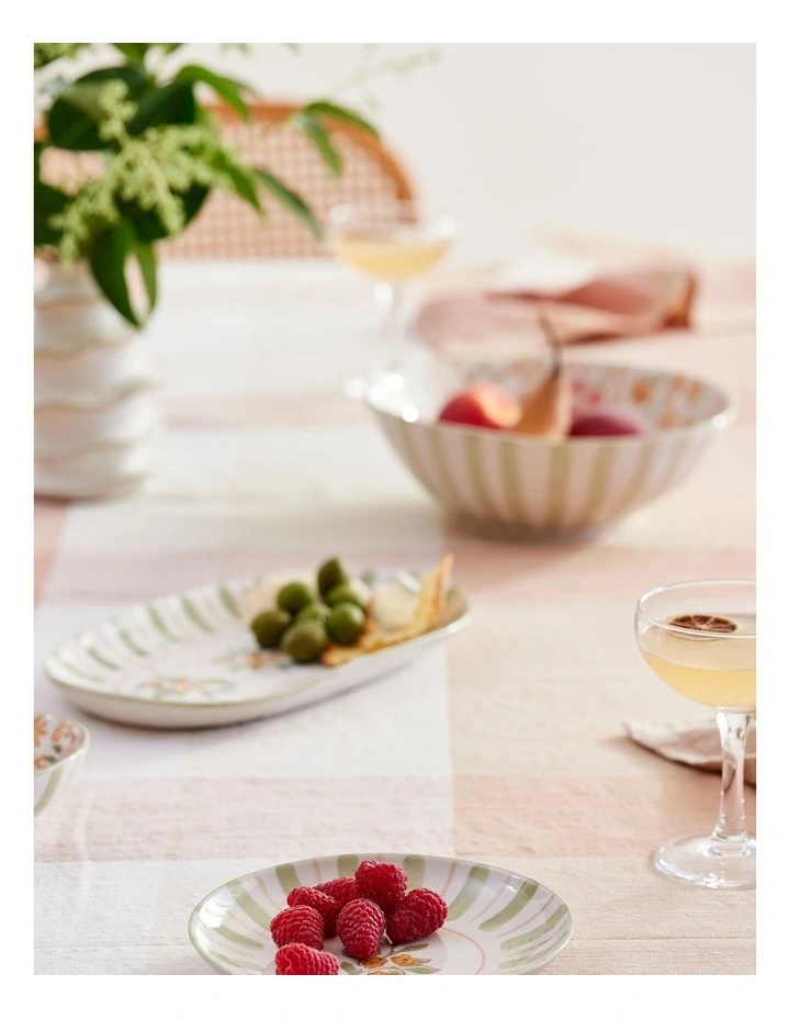 Camille Platter 26.5x16x2 in Multi image 3