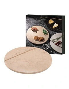 Emerson Lazy Susan Board in Champagne