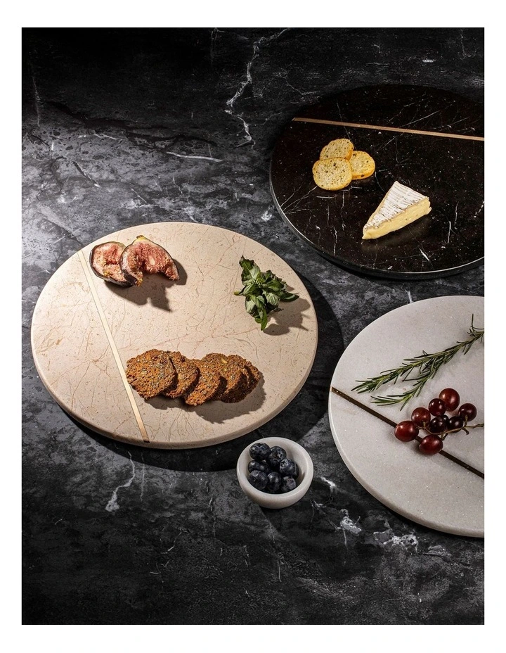 Emerson Lazy Susan in White image 2