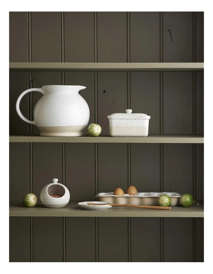 Natural Home Chip and Dip Platter 25x6cm in White image 6