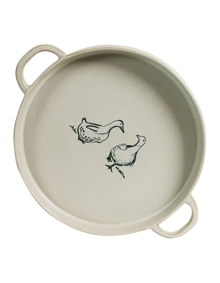 Birds Of A Feather Round Platter With Handles 28 x 4 x 34.5cm image 3