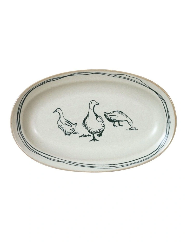 Birds Of A Feather Oval Platter image 3