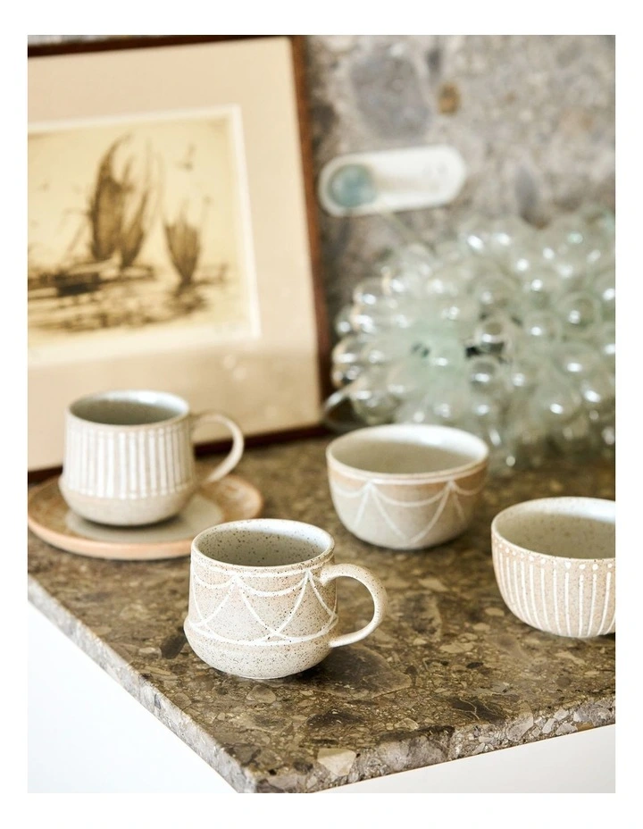 Natural Entertainer Plate 17cm Set Of 3 in Multi image 2