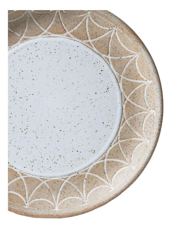 Natural Entertainer Plate 17cm Set Of 3 in Multi image 3