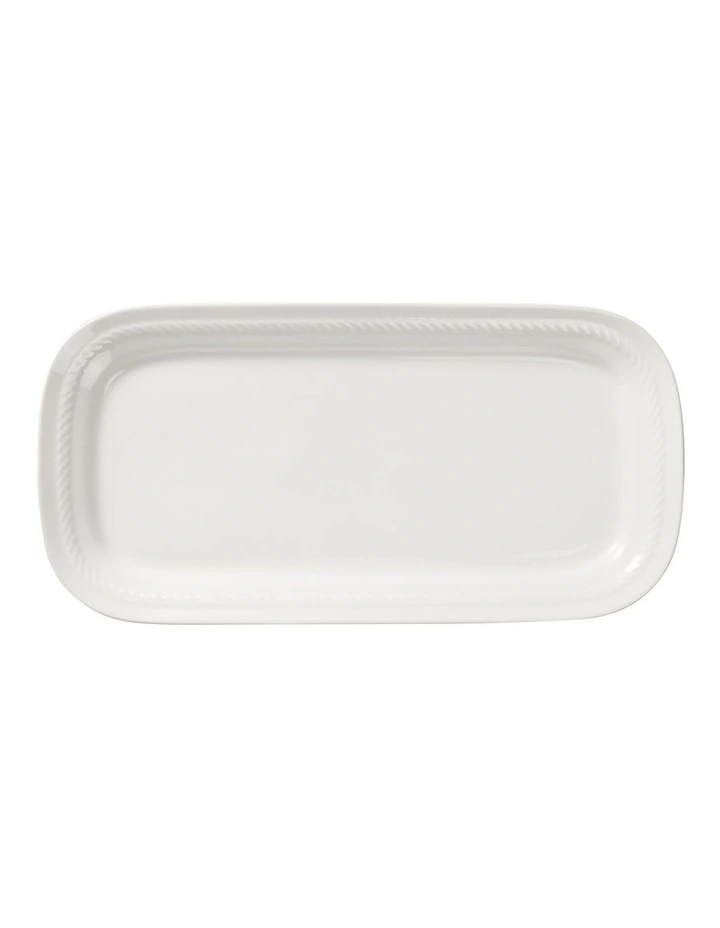Cordone Rectangular Platter 36.5x18cm Gift Boxed image 1