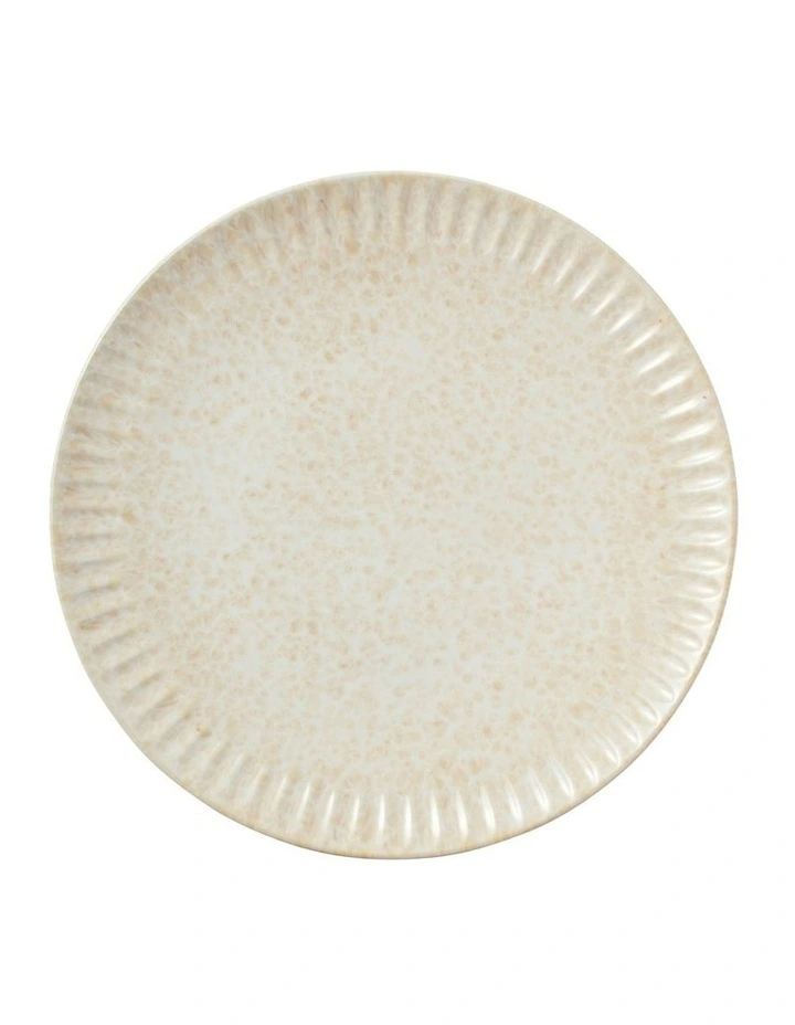 Il Mare Round Embossed Platter 32cm Sand image 1