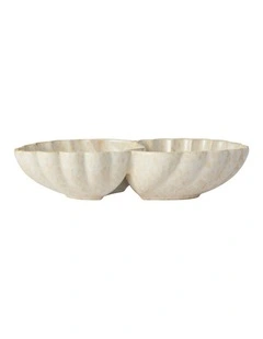 Il Mare Conchiglia Platter 24x13cm Sand