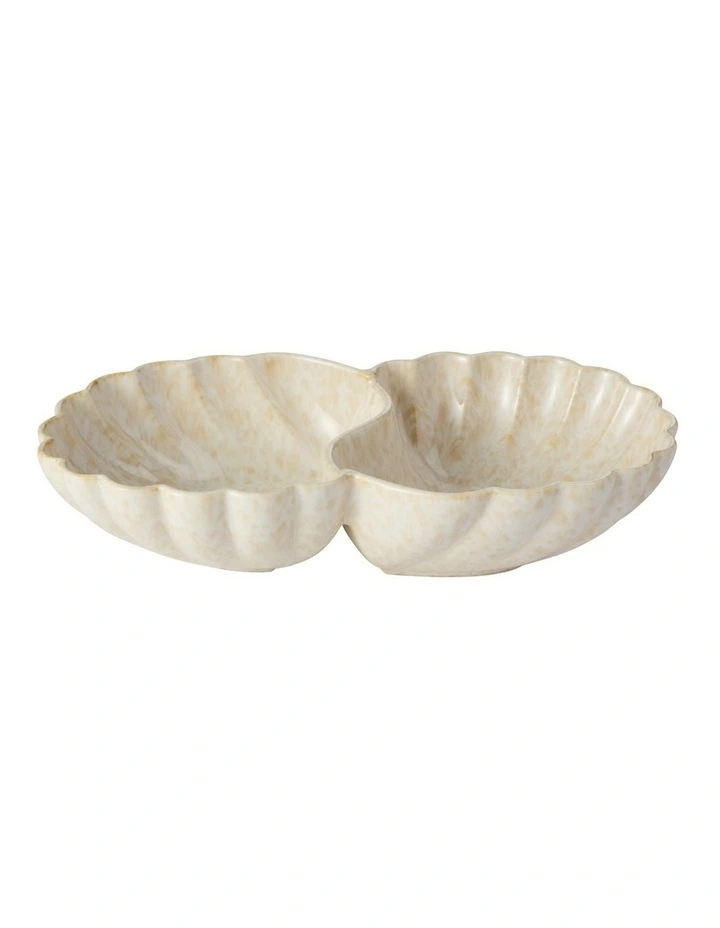 Il Mare Conchiglia Platter 24x13cm Sand image 2