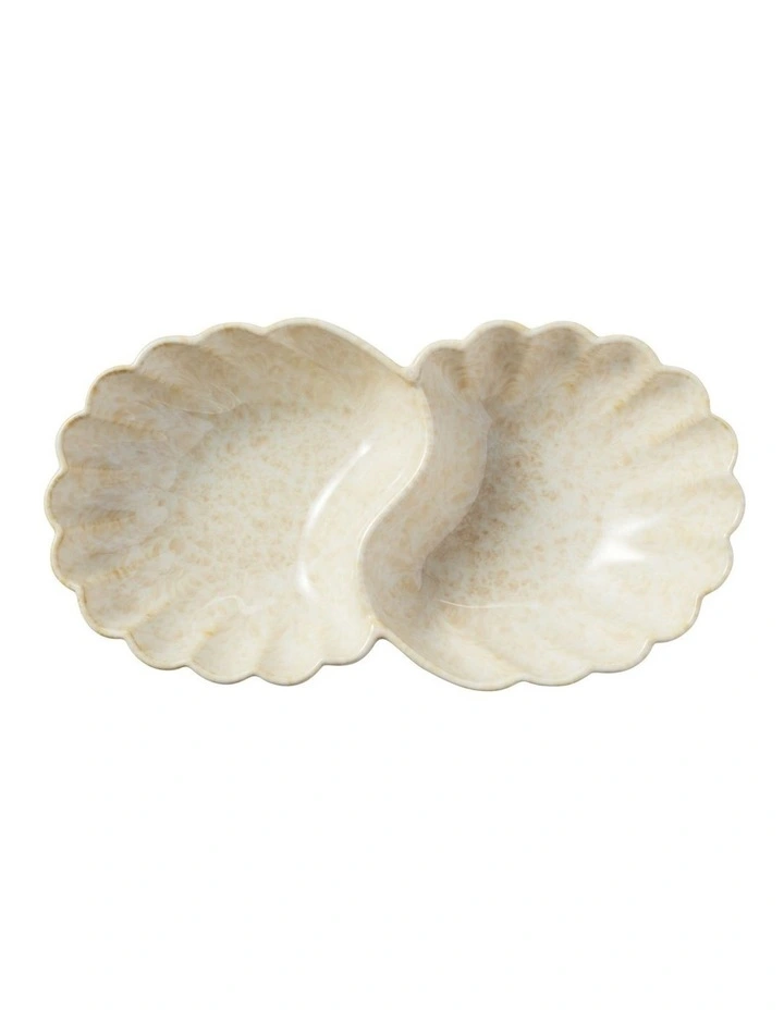 Il Mare Conchiglia Platter 24x13cm Sand image 3
