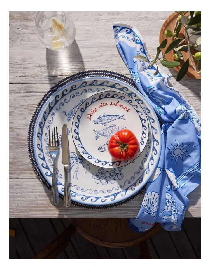 Aperitivo Club Sirena Coupe Platter 33cm Gift Boxed image 4