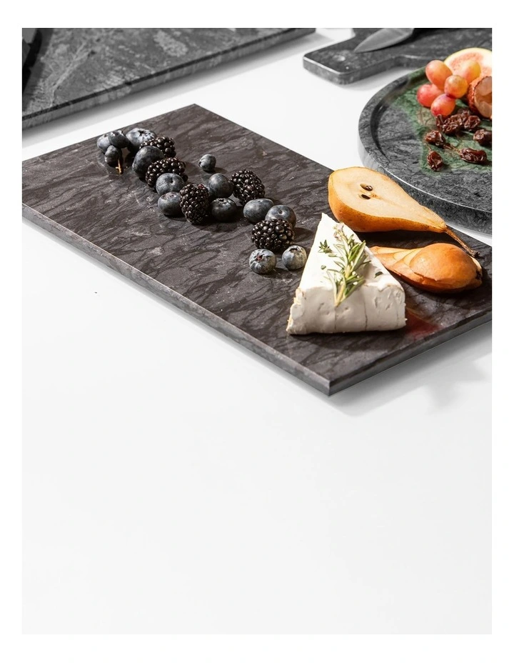 Kira Grey Rectangle Platter image 3