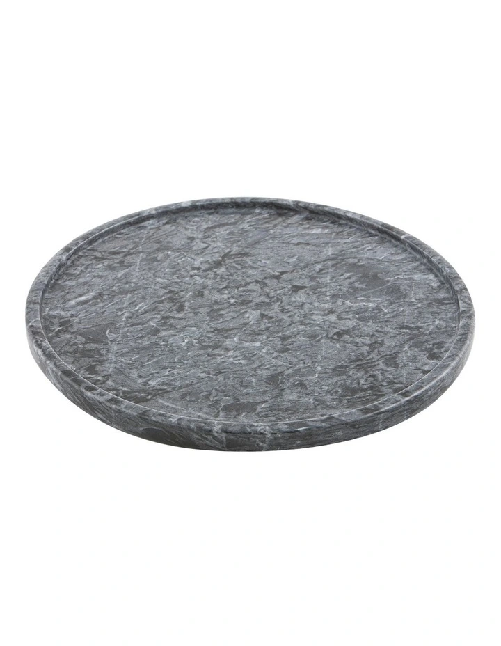 Kira Grey Round Platter image 1