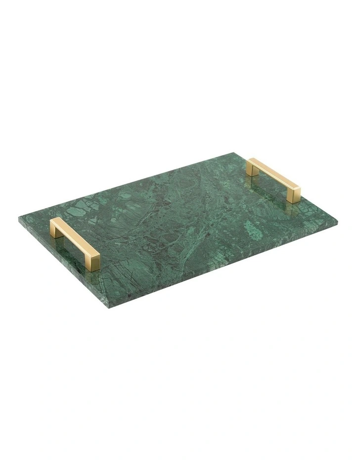 Kira Green Serving Tray image 1