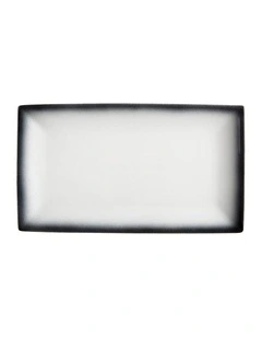 Caviar Granite Rectangle Platter in Black