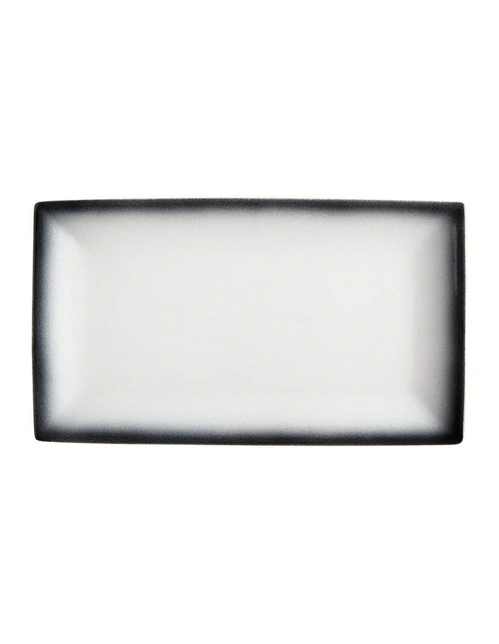 Caviar Granite Rectangle Platter in Black image 1