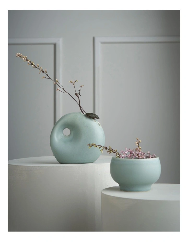 Florist Corner Eternity Vase Pond in Blue image 3