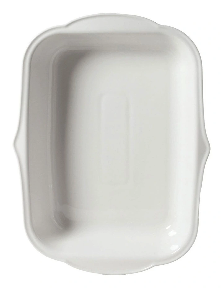 Frame Rectangle Baking Tray 35 x 25.5 x 6.5cm in White image 3