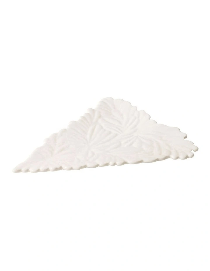 Christmas Small Tree Tray 21 x 18cm in White image 3