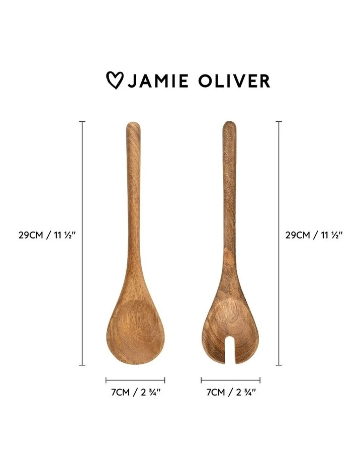Big Love Serving Spoon Set of 2 in Brown image 5