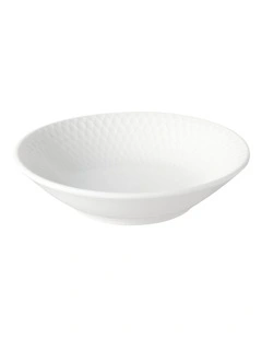 White Basics Diamonds Sauce Dish 10cm in White