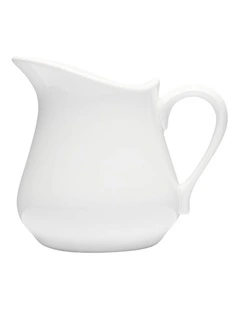 White Basics Milk Jug 110ml in White