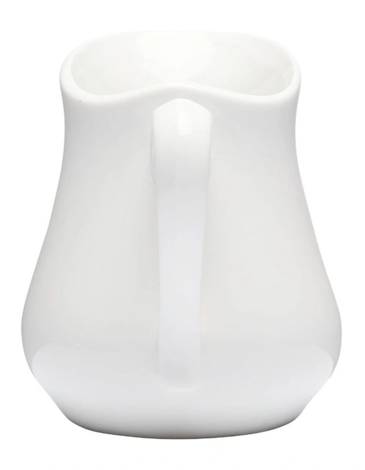 White Basics Milk Jug 110ml in White image 3