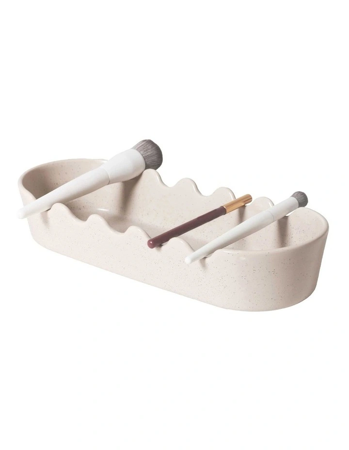 Jade Kisnorbo Beauty Essentials Brush Drying Tray in Beige image 1