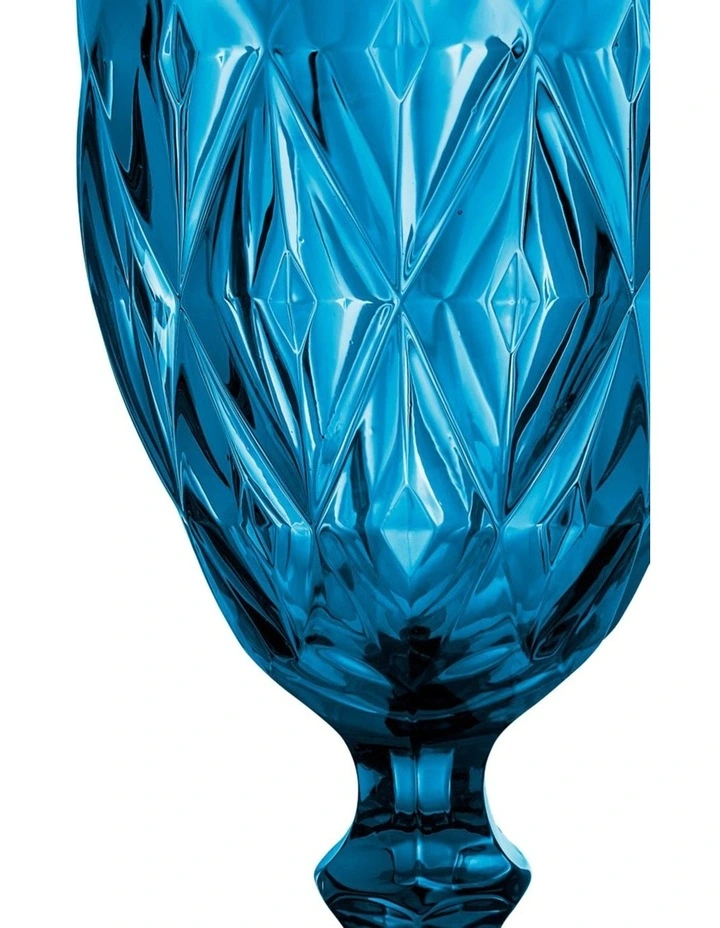 Deanna Wine Glass 4 Pieces Gift Boxed in Blue image 3