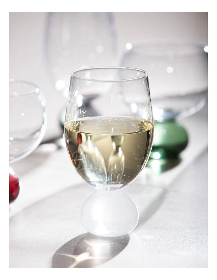 Zephyr Wine Glass 2 Pack in White image 2