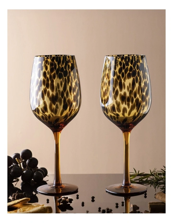 Anthea Wine Glass 2 Pack in Multi image 3