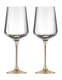 Valentina Wine Glass 2Pack in Clear