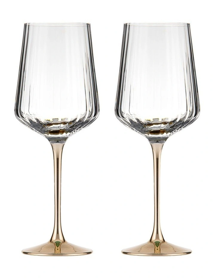 Valentina Wine Glass 2Pack in Clear image 1