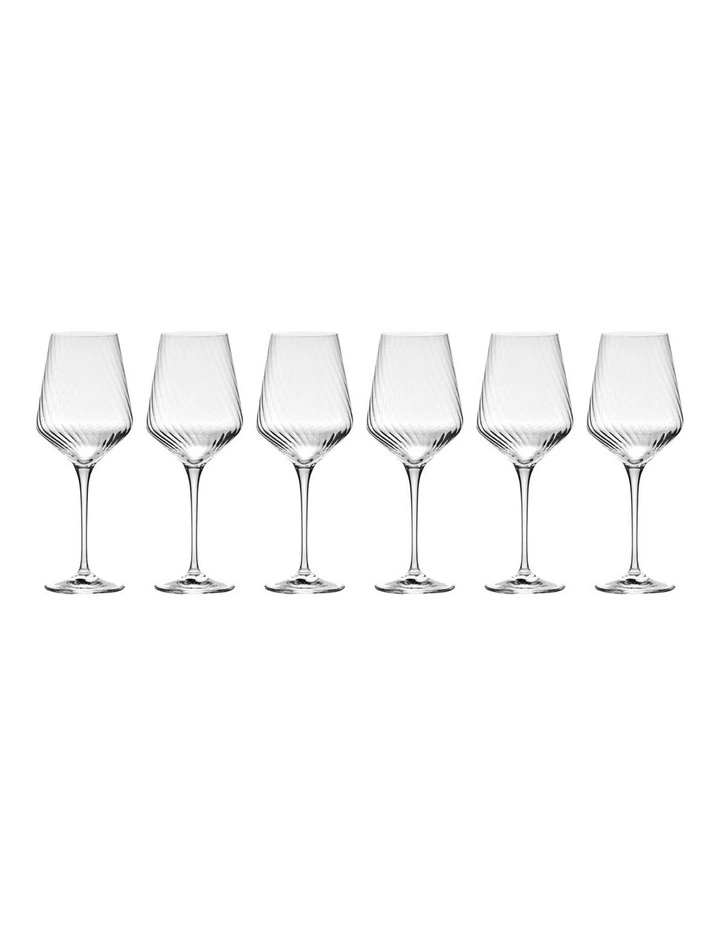 Avant Garde Lumi Wine Glass Set of 6 in Clear image 1