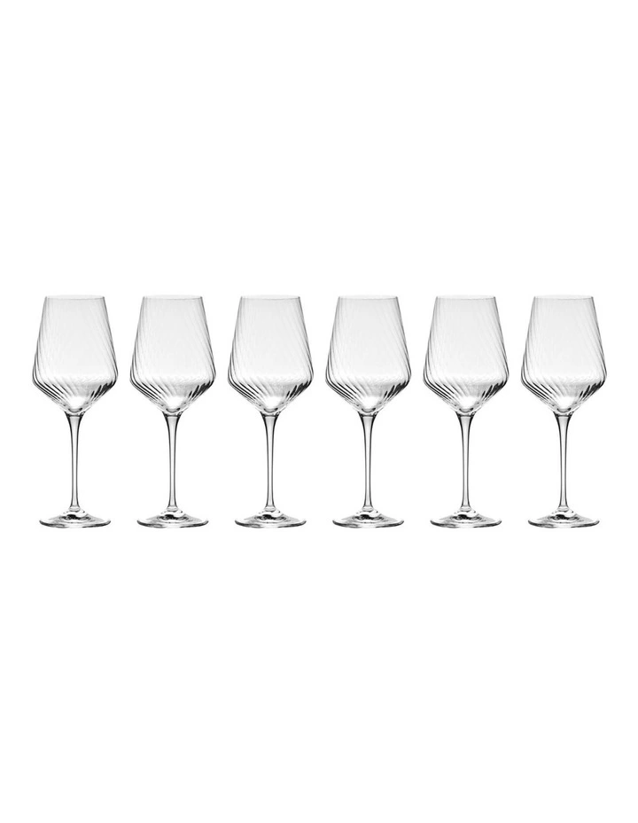 Avant Garde Lumi Wine Glass Set of 6 in Clear image 1