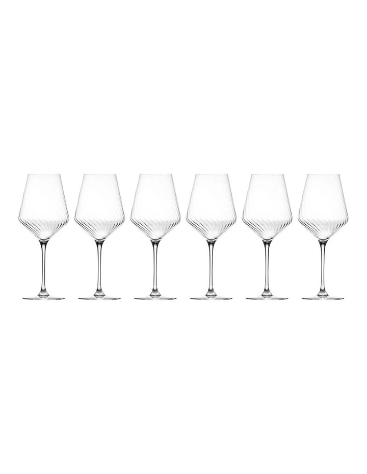 Avant Garde Lumi Wine Glass Set of 6 in Clear image 1